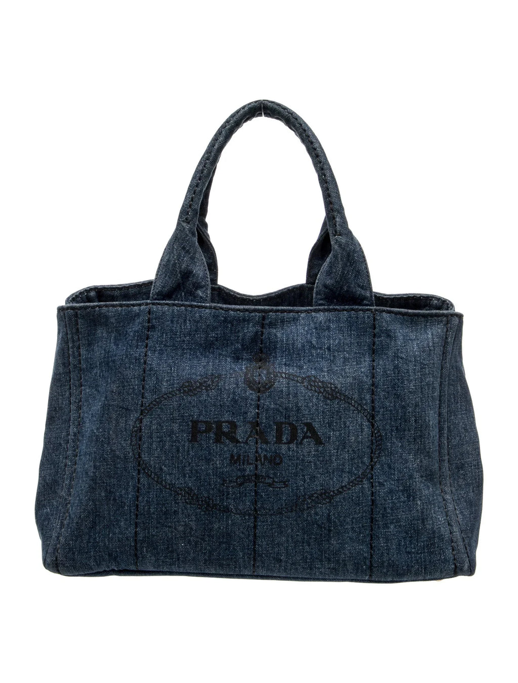 Enameled Metal Triangle Tote