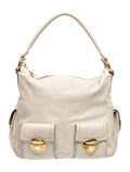 Leather Top Handle Bag