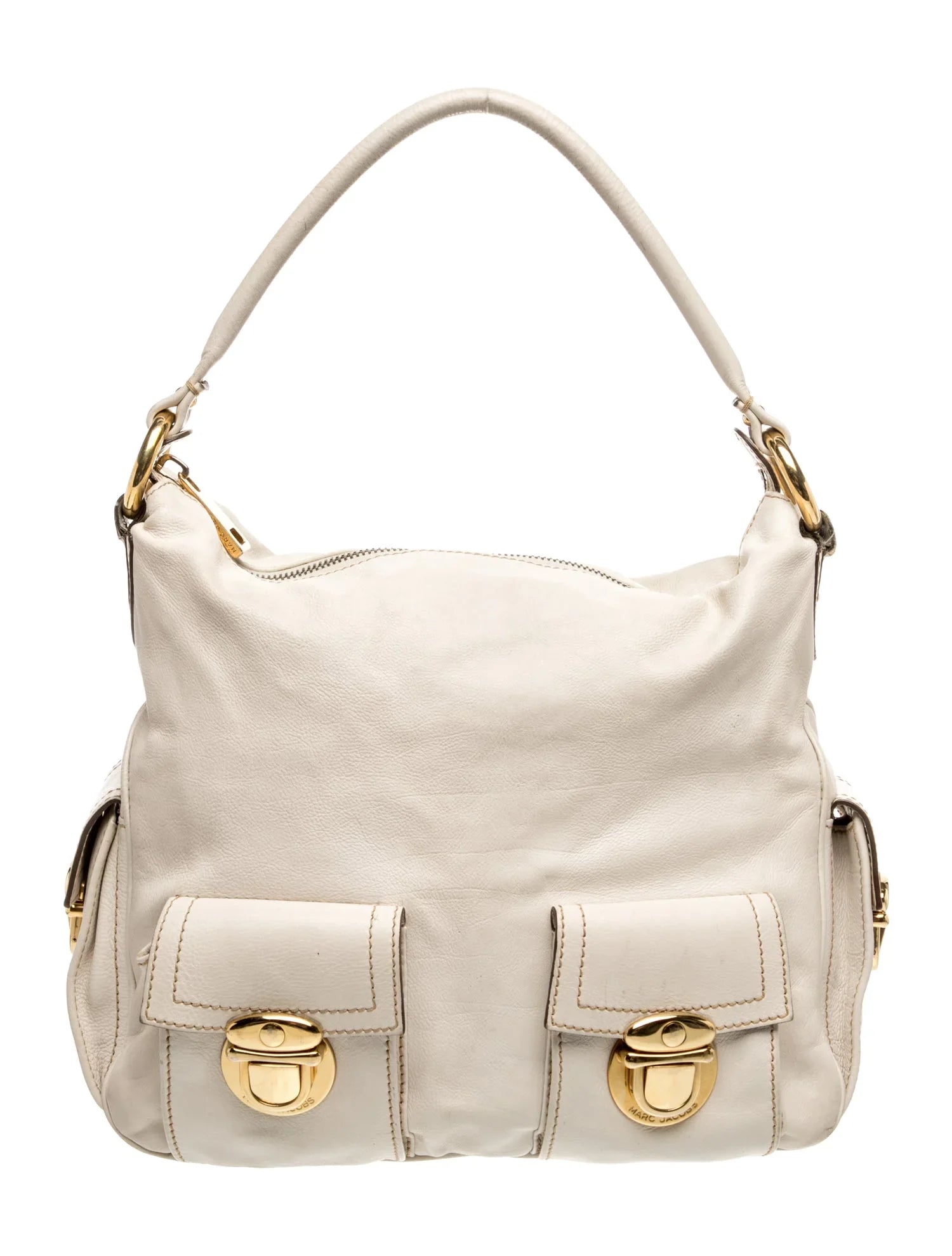 Leather Top Handle Bag