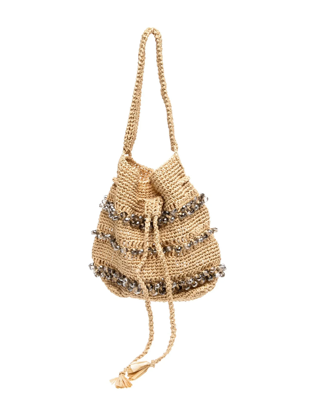 Raffia Shoulder Bag