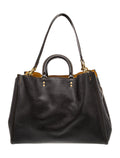 Leather Top Handle Bag