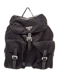 Saffiano Leather Backpack