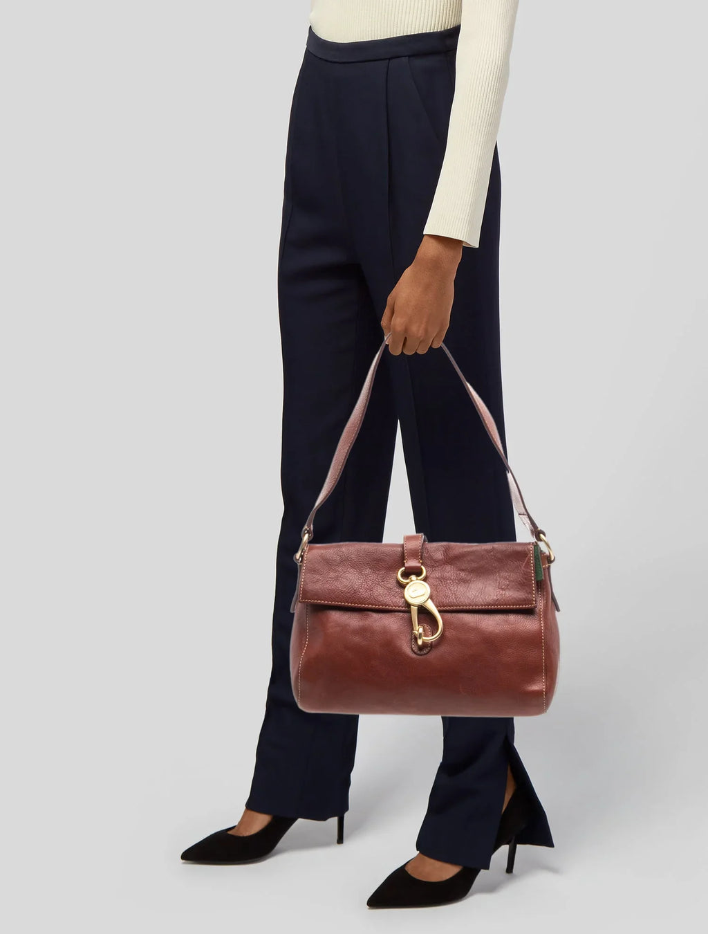 Leather Shoulder Bag
