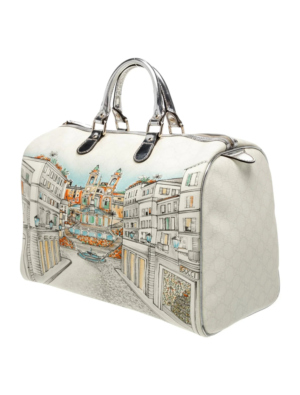 GG Supreme Top Handle Bag