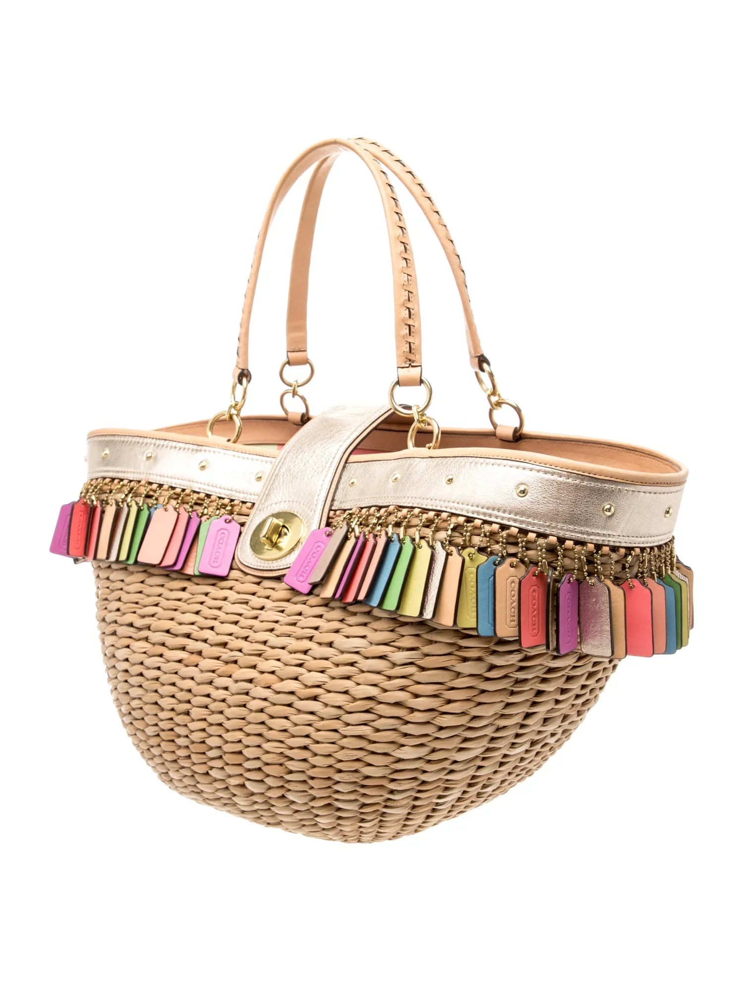 Straw Shoulder Bag