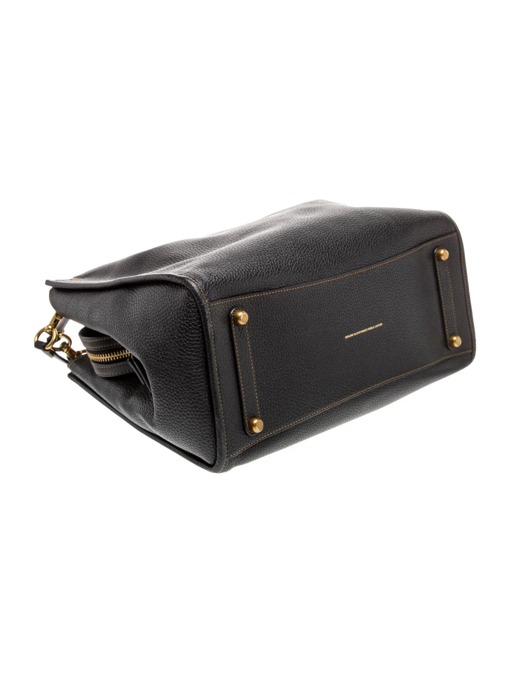 Leather Top Handle Bag