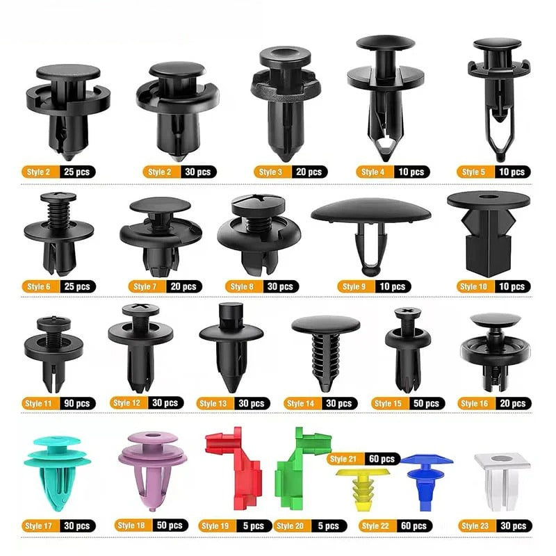 SnapForge Auto Body Fasteners Kit & Fastener Remover