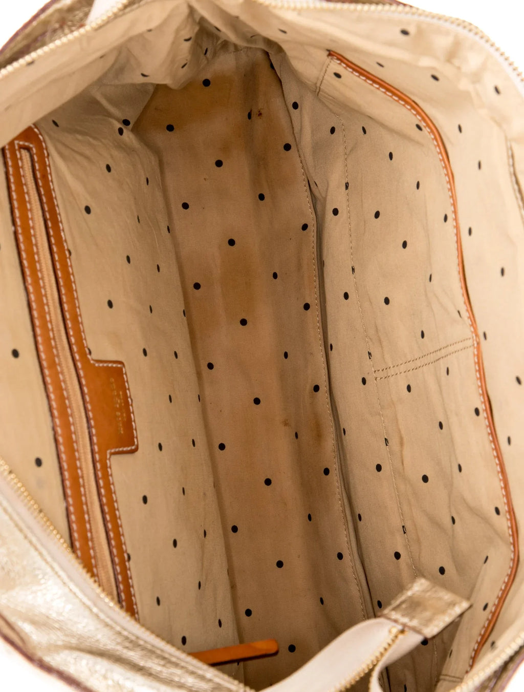 Leather Top Handle Bag