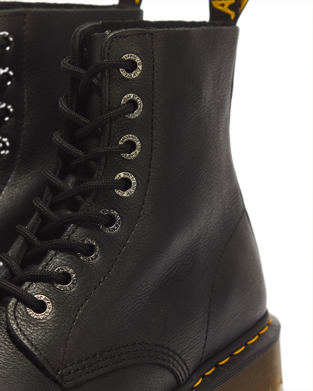 1460 Bex Pisa Leather Lace Up Boots in Black - view 3