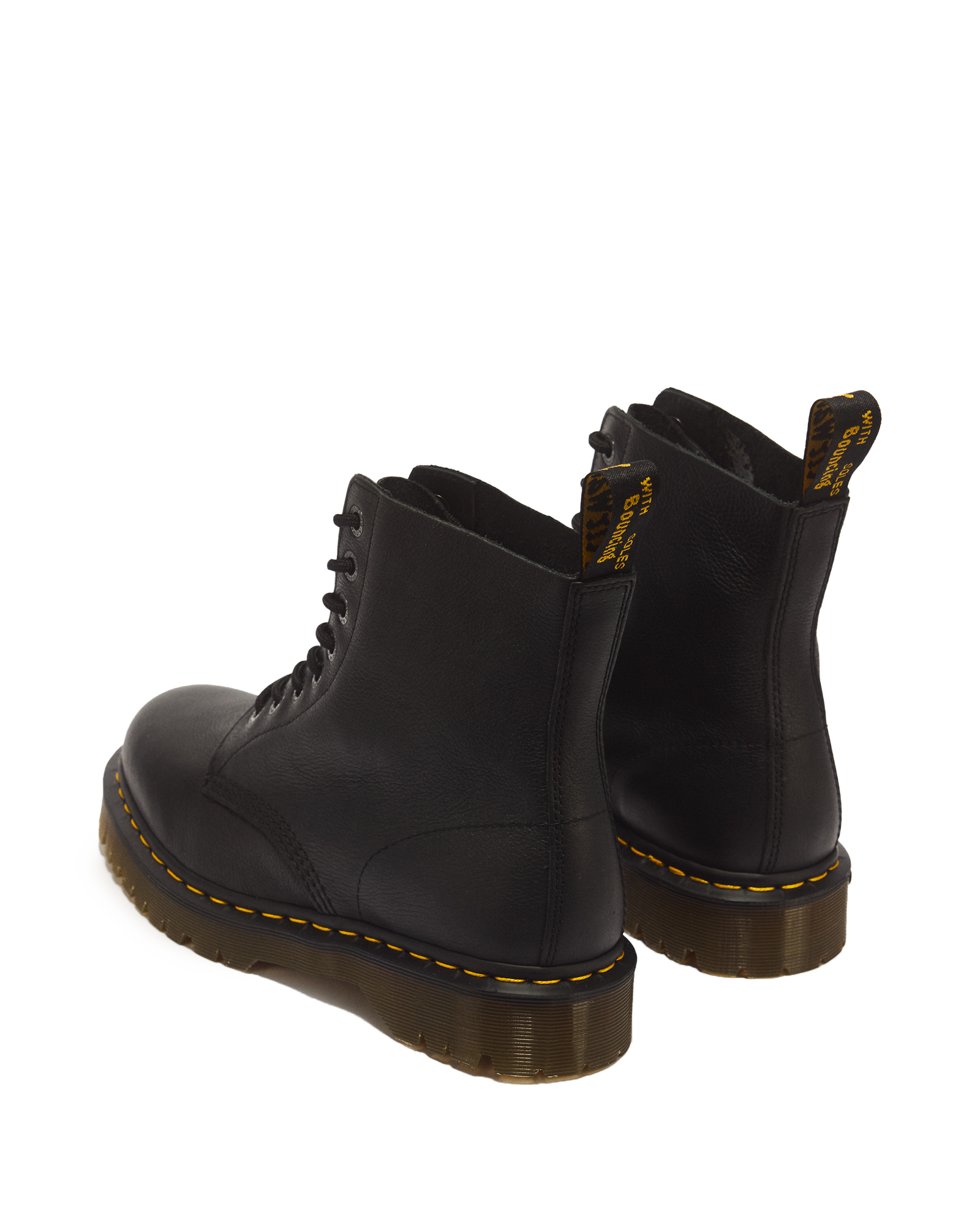 1460 Bex Pisa Leather Lace Up Boots in Black - view 6